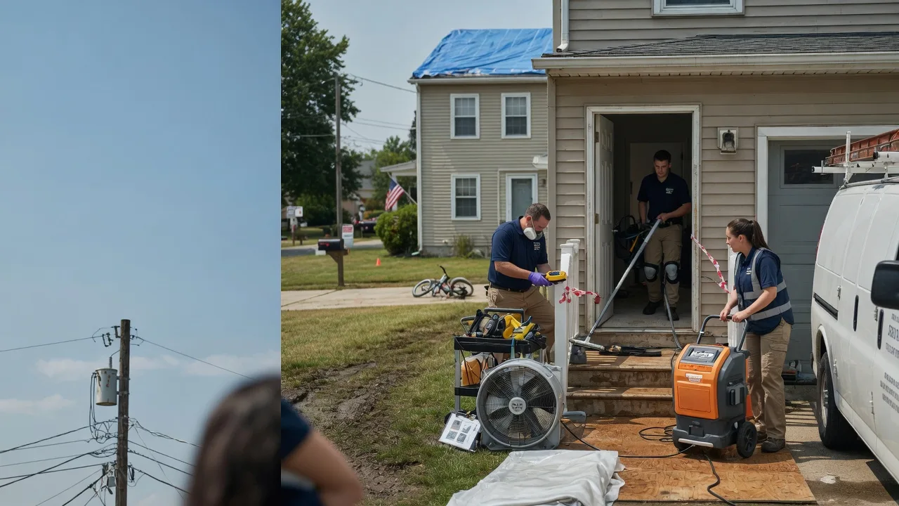 Water Damage Repair in Batesland, SD near me
